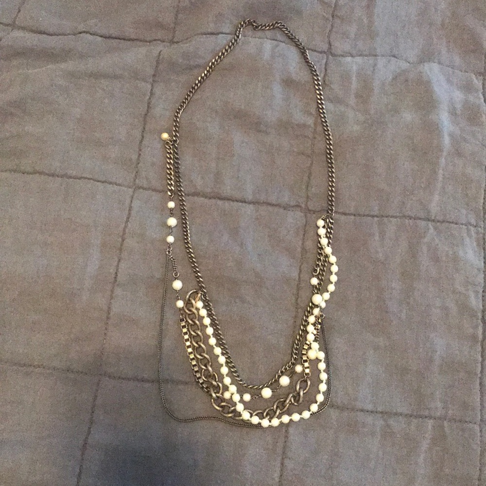 J crew statement necklace.